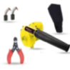 Walkers 800W Plastic Yellow Electric Air Blower WKCB240 with Carbon Brushes Wire Cutter