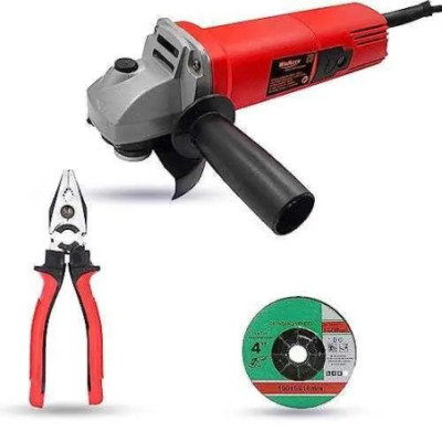Walkers 800W 4 inch Angle Grinder with Grinding Wheel 8 inch Plier WKCB461 image-4