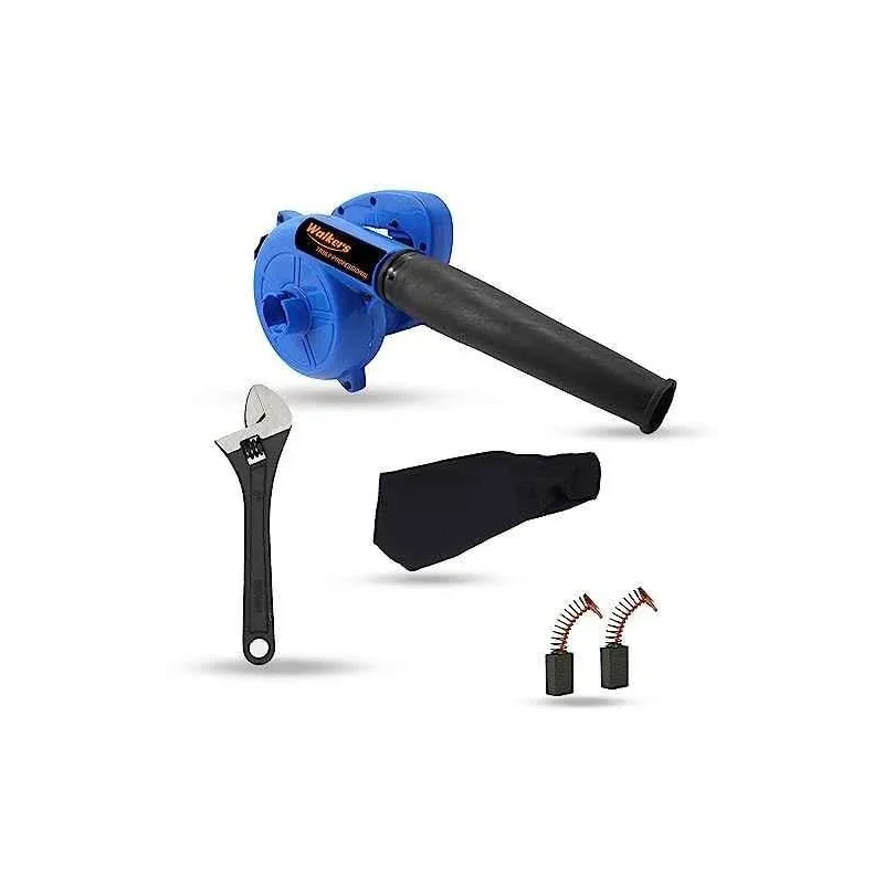 Walkers 800W Plastic Blue Electric Air Blower with Carbon Brushes 8 inch Adjustable Wrench WKCB222 image-2