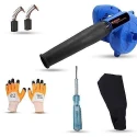 Walkers 800W Plastic Blue Electric Air Blower with Carbon Brushes Gloves Line Tester WKCB278 image-1