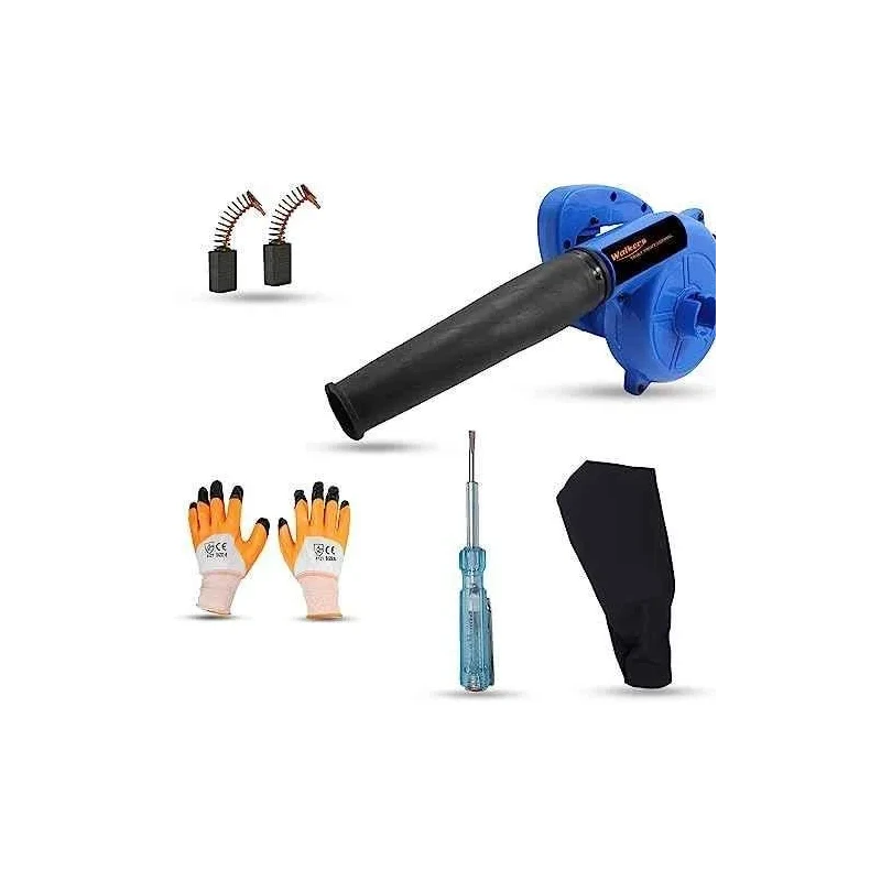 Walkers 800W Plastic Blue Electric Air Blower with Carbon Brushes Gloves Line Tester WKCB278 image-1