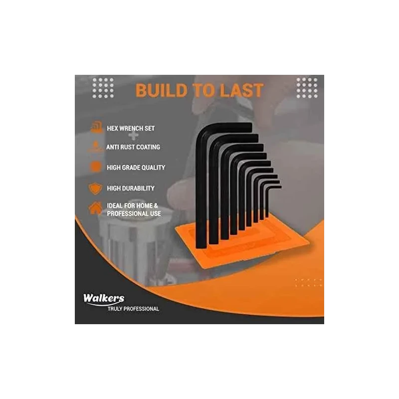 Walkers 800W Plastic Yellow Electric Air Blower with Carbon Brushes Gloves 9 Pcs Allen Key WKCB284 image-2