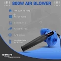 Walkers 800W Plastic Blue Electric Air Blower with Carbon Brushes Gloves 2 in 1 Screwdriver WKCB273 image-3