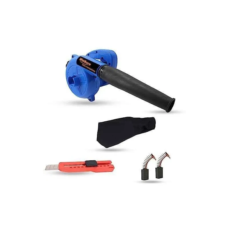 Walkers 800W Plastic Blue Electric Air Blower with Carbon Brushes Utility Knife WKCB221 image-1