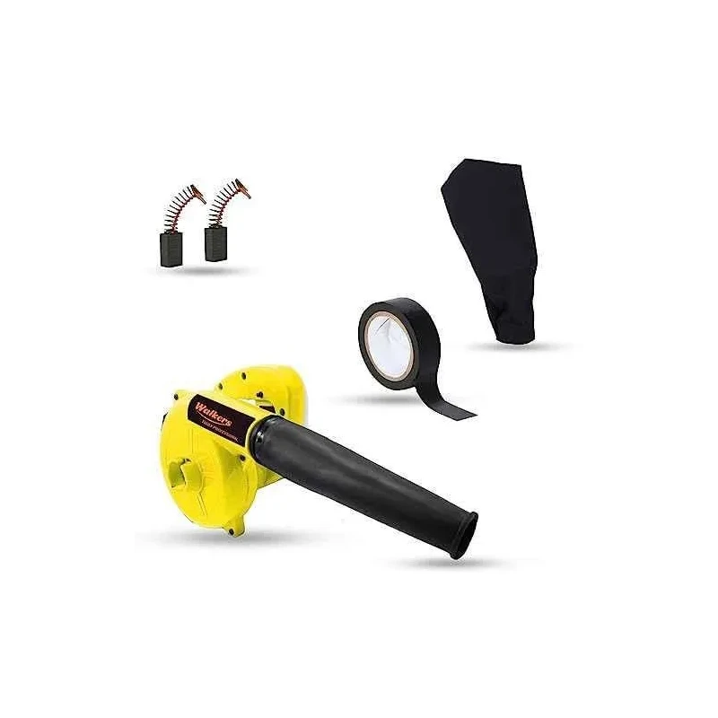 Walkers 800W Plastic Yellow Electric Air Blower with Carbon Brushes Electrical Tape WKCB238 image-1