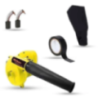 Walkers 800W Plastic Yellow Electric Air Blower with Carbon Brushes Electrical Tape WKCB238