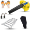 Walkers 800W Plastic Yellow Electric Air Blower with Carbon Brushes Gloves 8 Pcs Double Open End Wrench WKCB301