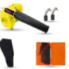 Walkers 800W Plastic Yellow Electric Air Blower with Carbon Brushes 9 Pcs Allen Key WKCB226