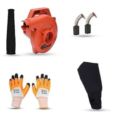 Walkers 800W Plastic Red Electric Air Blower WKCB244 with Carbon Brushes Gloves Line Tester image-1