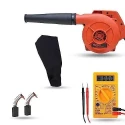 Walkers 800W Plastic Red Electric Air Blower WKCB251 with Carbon Brushes Multimeter image-1