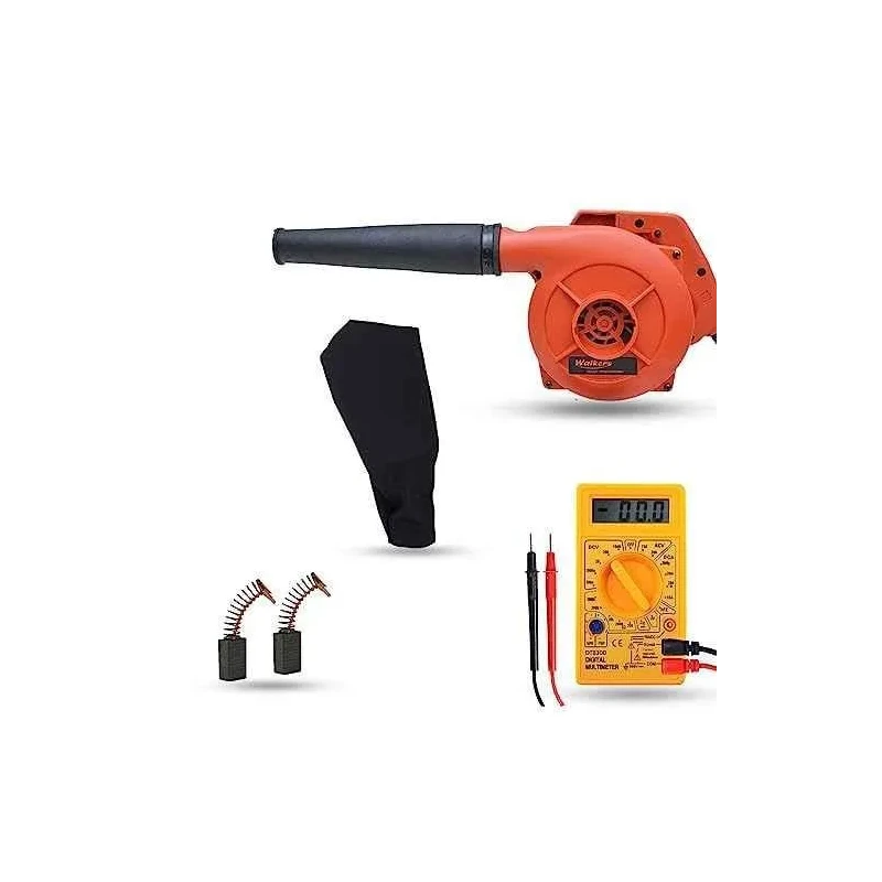 Walkers 800W Plastic Red Electric Air Blower WKCB251 with Carbon Brushes Multimeter image-1