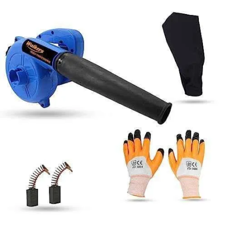 Walkers 800W Plastic Blue Electric Air Blower WKCB204 with Carbon Brushes Gloves image-2