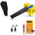 Walkers 800W Plastic Yellow Electric Air Blower WKCB231 with Carbon Brushes Multimeter image-3