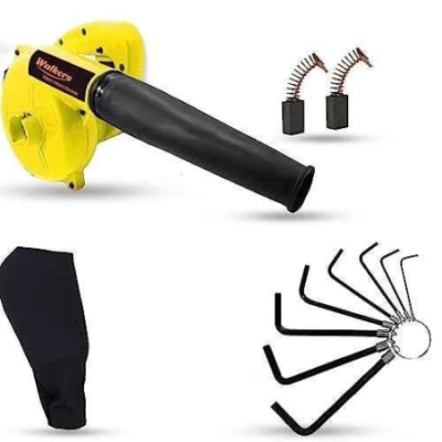 Walkers 800W Plastic Yellow Electric Air Blower WKCB227 with Carbon Brushes 8 Pcs Allen Key image-2