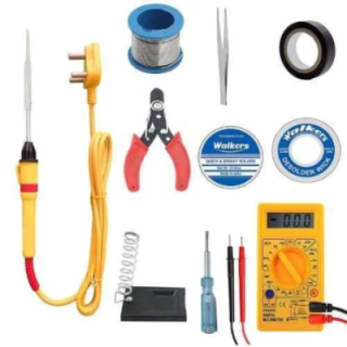 Walkers 10 Pcs 25W Soldering Iron Equipment Tool Kit WKCB064 image-2