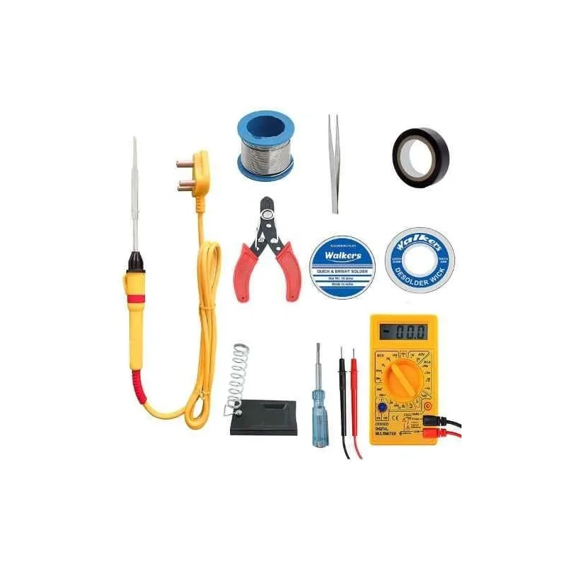 Walkers 10 Pcs 25W Soldering Iron Equipment Tool Kit WKCB064 image-2