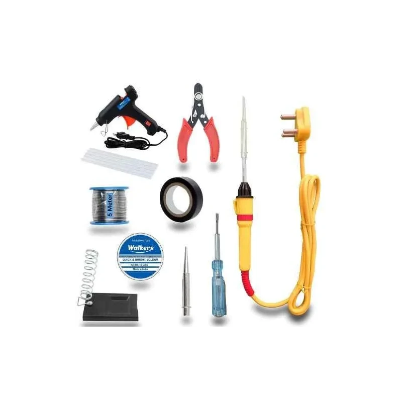 Walkers Electric 10 in 1 Soldering Equipment Tool Machine Kit WK0046 with Flux Paste Wire image-4