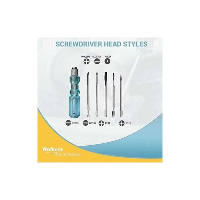 Walkers 1200W Forward Reverse Hammer Drill WKCB367 with 5 Pcs SDS Plus Bit