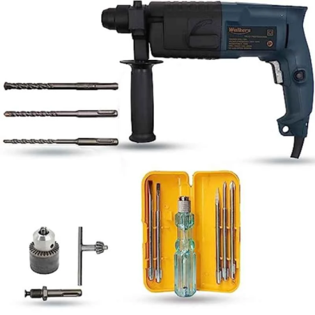 Walkers 750W Forward Reverse Hammer Drill WKCB340 with 3 Bits