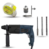 Walkers 750W Forward Reverse Hammer Drill WKCB336 with 3 Bits, Drill Chuck, SDS Adapter, Measuring Tape