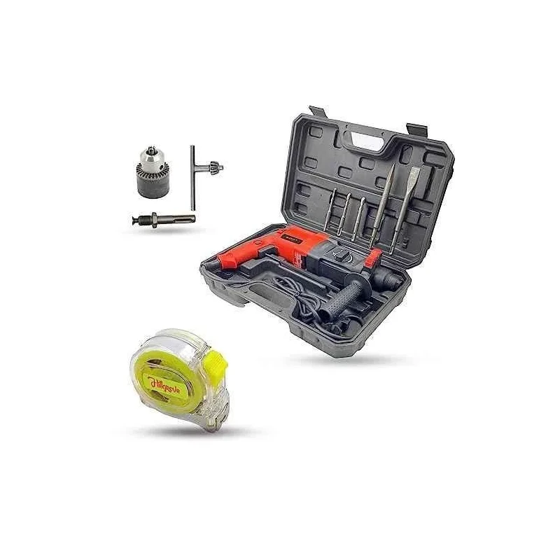 Walkers 1200W Forward Reverse Hammer Drill WKCB390 with 5 Pcs SDS Plus Bit