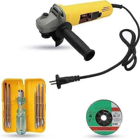 Walkers 800W 4 inch Angle Grinder WKCB454 with Grinding Wheel 5 in 1 Screwdriver image-4