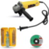 Walkers 800W 4 inch Angle Grinder WKCB454 with Grinding Wheel 5 in 1 Screwdriver