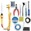 Walkers 12 Pcs Soldering Desoldering Equipment Tool Machine Kit WK0043 with Flux Paste Wire image-2