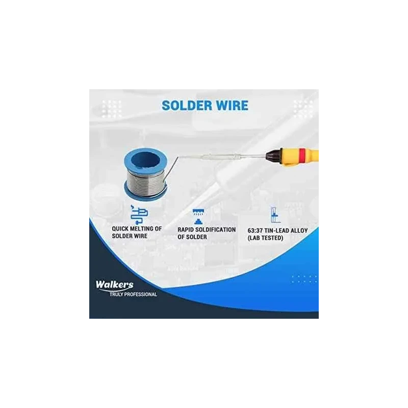 Walkers 14 Pcs 25W Soldering Desoldering Equipment Tool Kit WKCB090 image-3