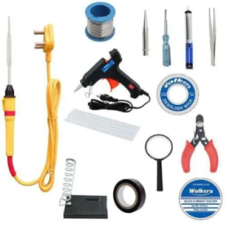 Walkers 14 Pcs 25W Soldering Desoldering Equipment Tool Kit WKCB091 image-2