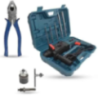 Walkers 1200W Forward Reverse Hammer Drill WKCB365 with 5 Pcs SDS Plus Bit, Drill Chuck, SDS Adapter, 8 inch Plier