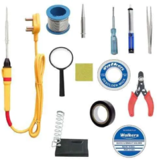Walkers 13 Pcs 25W Soldering Desoldering Equipment Tool Kit WKCB087 image-1