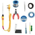 Walkers 10 Pcs 25W Soldering Iron Equipment Tool Kit WKCB062 image-1