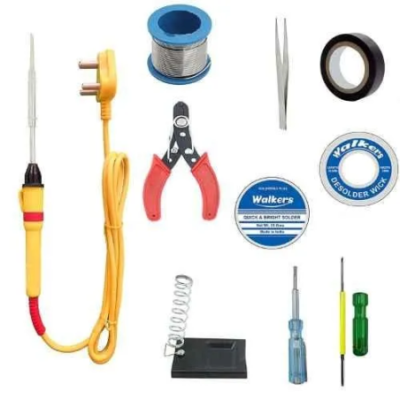Walkers 10 Pcs 25W Soldering Iron Equipment Tool Kit WKCB062 image-1