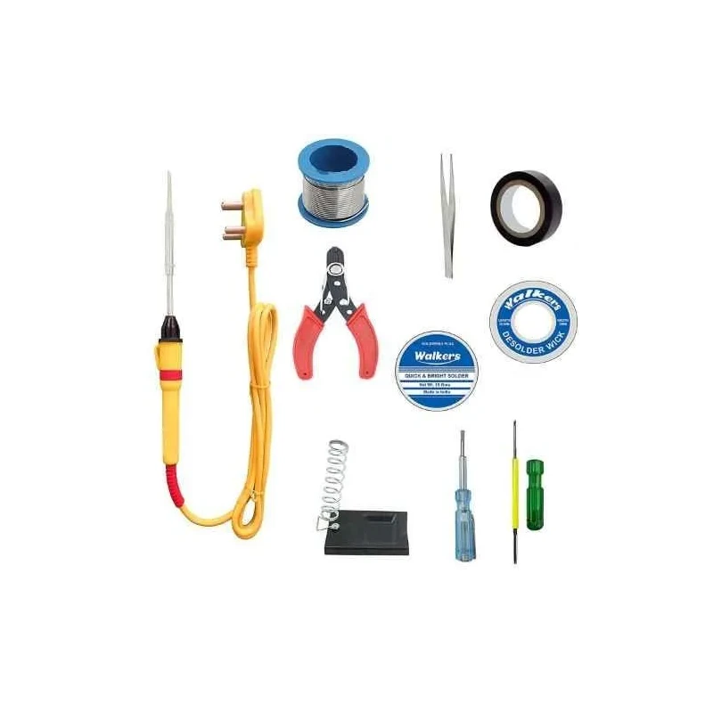 Walkers 10 Pcs 25W Soldering Iron Equipment Tool Kit WKCB062 image-1