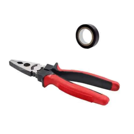 Walkers 8 inch Combination Lineman Plier WKCB129 with 8m Electrical Tape image-1