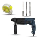 Walkers 750W Forward Reverse Rotation Hammer Impact Drill Machine WKCB323 with 3 Bits Measuring Tape image-4