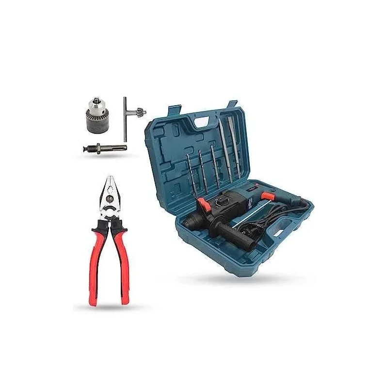 Walkers 1200W Forward Reverse Hammer Drill WKCB364 with 5 Pcs SDS Plus Bit