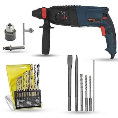 Walkers 1200W Forward Reverse Hammer Drill WKCB374 with 5 Pcs SDS Plus Bit