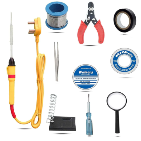 Walkers 10 Pcs 25W Soldering Iron Kit WKCB065 image-1