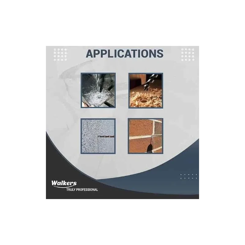 Walkers 1200W Forward Reverse Rotation Hammer Impact Drill WKCB356 with 5 Pcs SDS Plus Bit Line Tester image-1