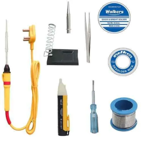 Walkers 9 Pcs 25W Soldering Kit Non-Contact Voltage Tester Combo WKCB010 image-5