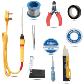 Walkers 10 Pcs 25W Soldering Iron Kit WKCB066 image-2