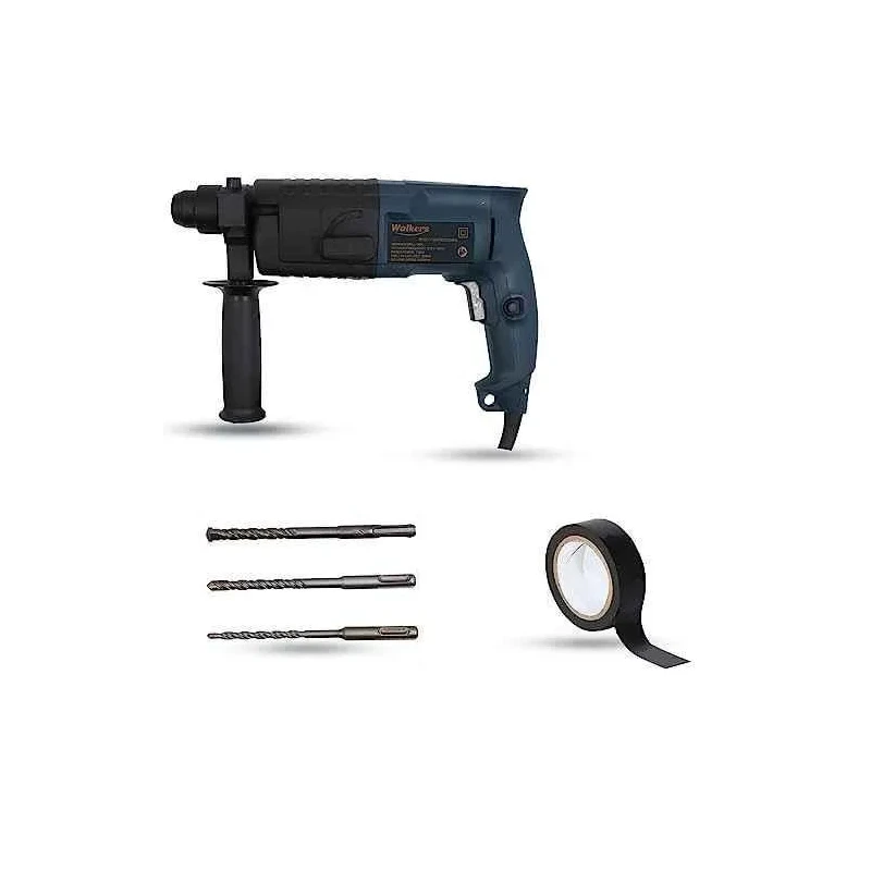 Walkers 750W Forward Reverse Rotation Hammer Impact Drill WKCB328 with 3 Bits Electrical Tape image-4