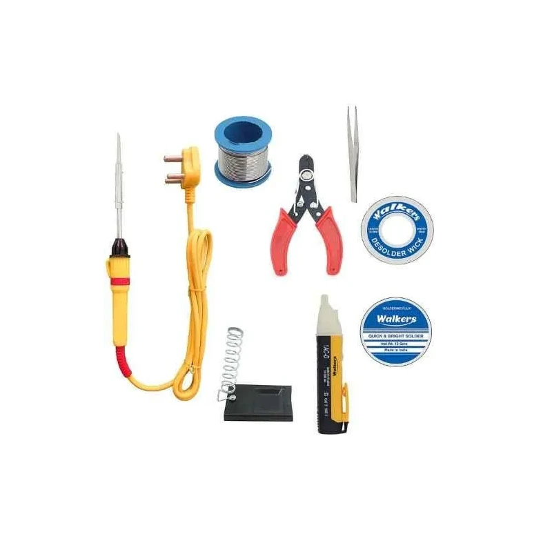 Walkers 8 Pcs 25W Soldering Iron Equipment Tool Kit WKCB045 image-3