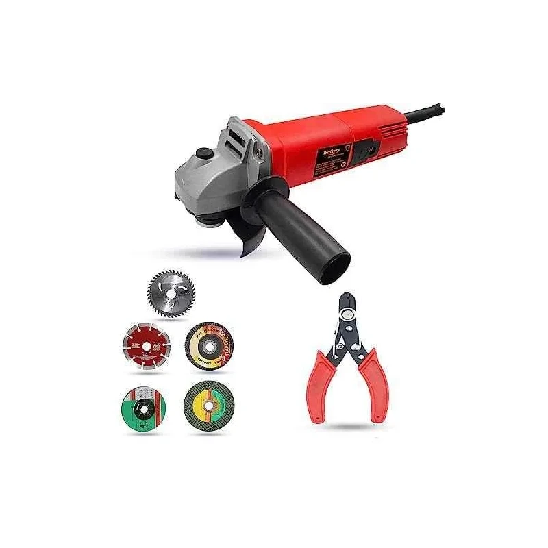 Walkers 800W 4 inch Angle Grinder WKCB487 with 5 Pcs Wheel Wire Cutter image-5