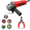 Walkers 800W 4 inch Angle Grinder WKCB487 with 5 Pcs Wheel Wire Cutter