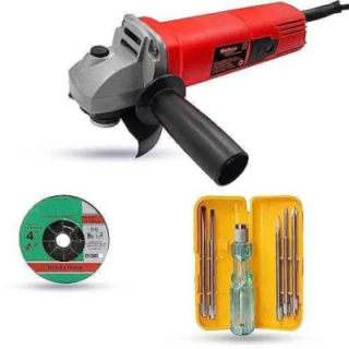 Walkers 800W 4 inch Angle Grinder WKCB464 with Grinding Wheel 5 in 1 Screwdriver image-3