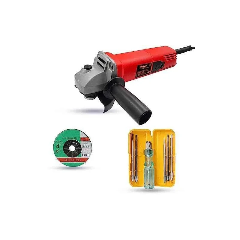 Walkers 800W 4 inch Angle Grinder WKCB464 with Grinding Wheel 5 in 1 Screwdriver image-3