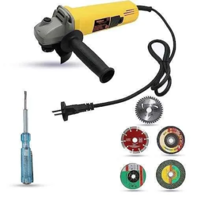 Walkers 800W 4 inch Angle Grinder WKCB476 with 5 Pcs Wheel Line Tester image-3
